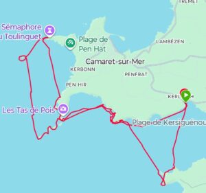 Semaine Ck/mer à Crozon, sortie organisée par Stéphanie